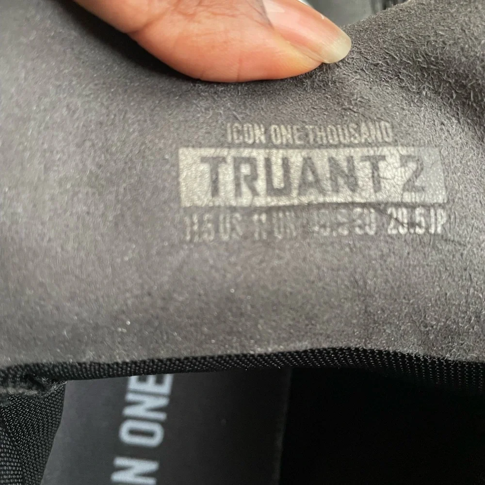 Icon 1000 Truant 2 Boots - Black - Picture 11 of 12